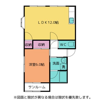 メイプルハウス藤ケ丘の物件間取画像